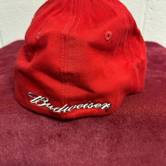 Bud King Of Beers #8 Budweiser Chase Authentics 96% Cotton 4% Spandex One Size - Picture 3 of 7